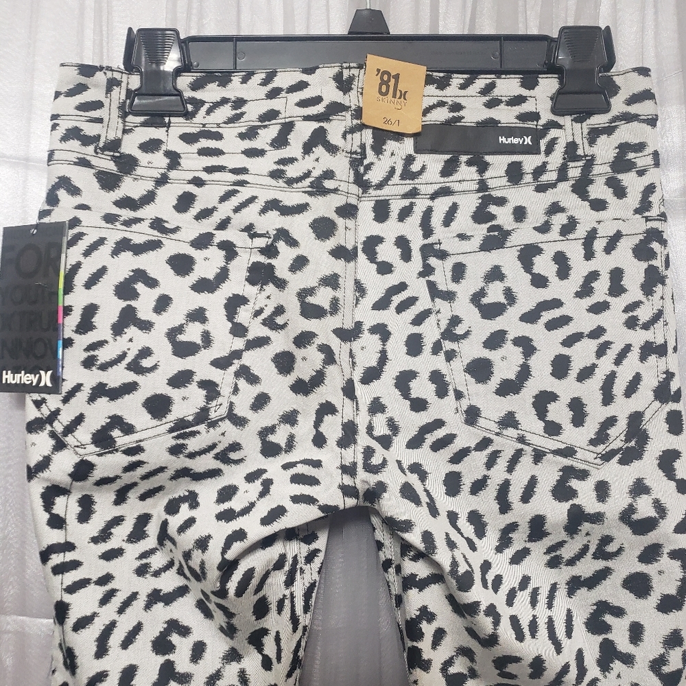 Hurley NWT Sz 26 '81 Skinny Reversible Jeans - Picture 7 of 14